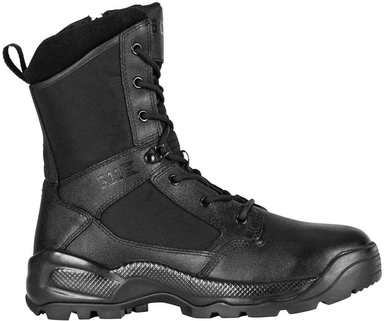 5.11 Tactical Men's A.T.A.C. 2.0 8" Side Zip Black Boot 12391 - Image 2
