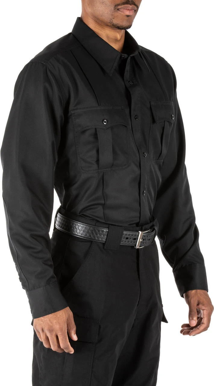 5.11 Tactical Men's Class A Fast-Tac Twill Long Sleeve Uniform Shirt 72510 - Image 3