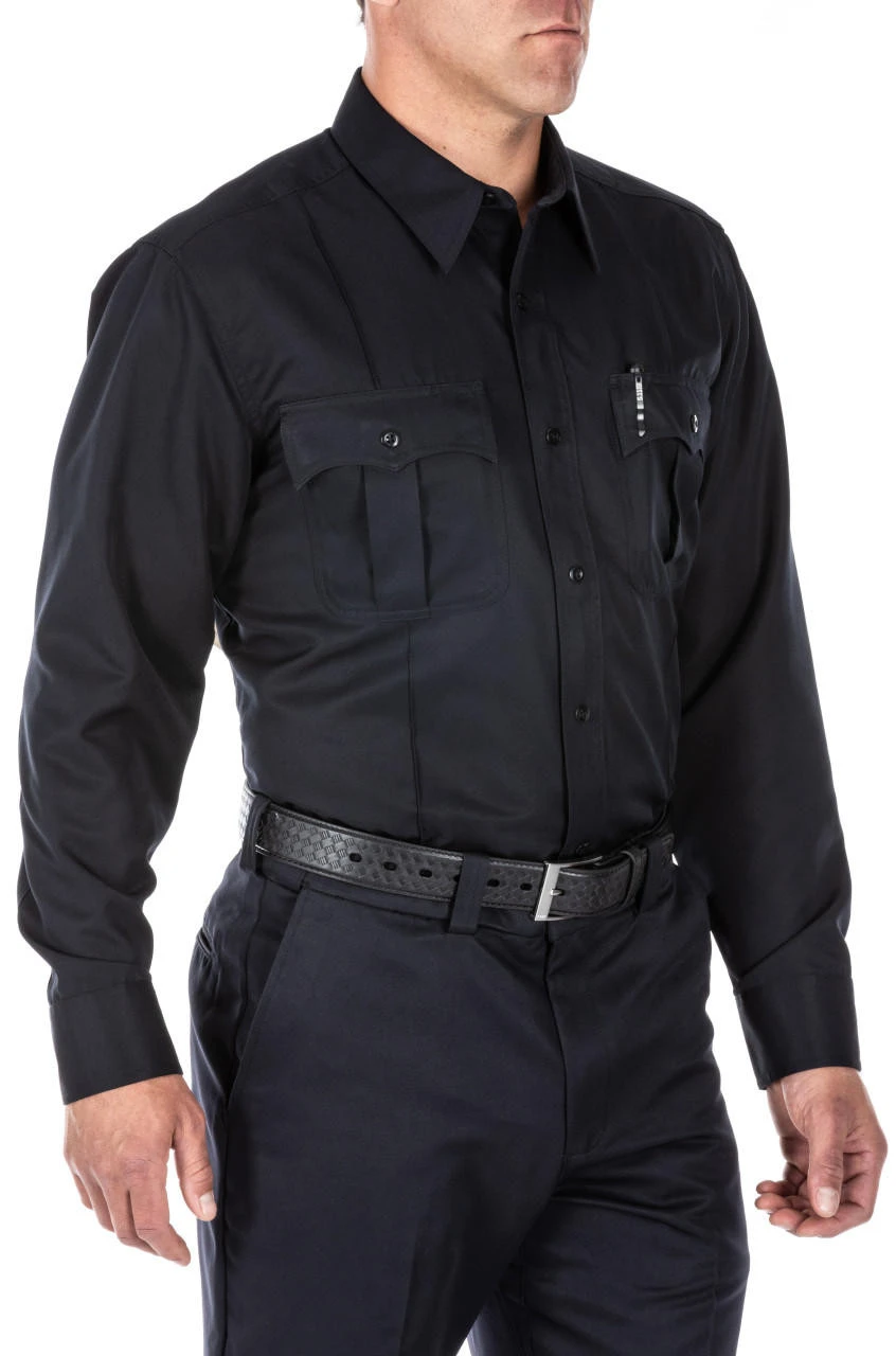 5.11 Tactical Men's Class A Fast-Tac Twill Long Sleeve Uniform Shirt 72510 - Image 12