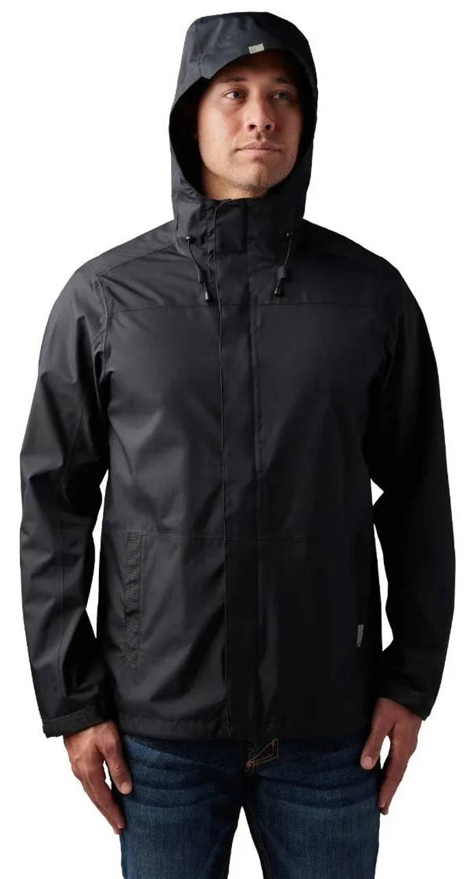 5.11 Tactical Men's Exos Waterproof Rain Shell Jacket 48370 - Image 6