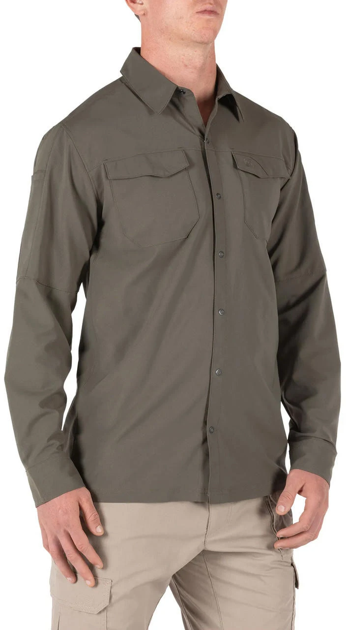 5.11 Tactical Men's Freedom Flex Long Sleeve Shirt 72417 - Image 10