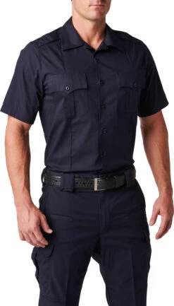 5.11 Tactical Men's NYPD Stryke RipStop Short Sleeve Uniform Shirt 71402