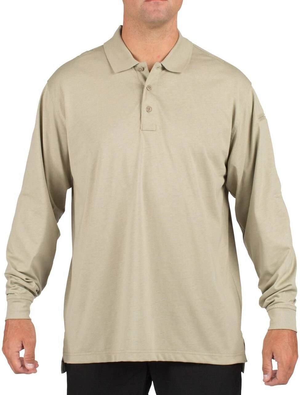 5.11 Tactical Men's Tactical Jersey Long Sleeve Polo Shirt 72360 - Image 3