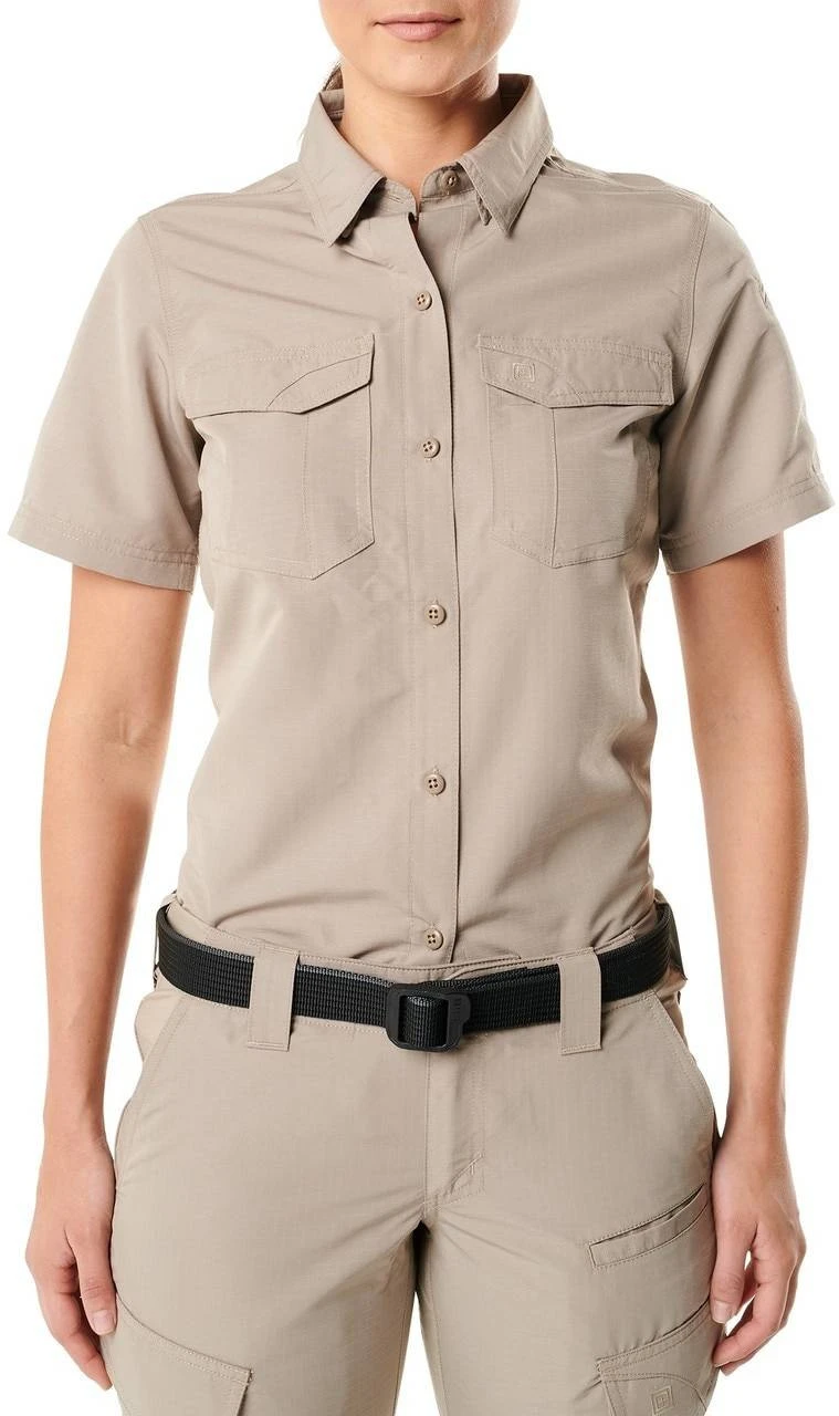 5.11 Tactical Women's Fast-Tac Short Sleeve Shirt 61314 - Image 4
