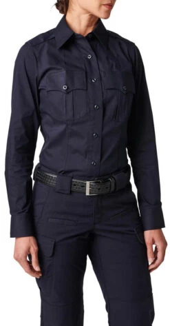 5.11 Tactical Women's NYPD Stryke RipStop Long Sleeve Uniform Shirt 62419