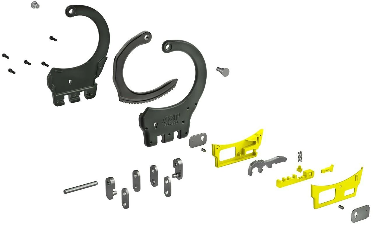 ASP Products Aluminum Hinge Ultra Plus Cuffs HUPCA - Image 3