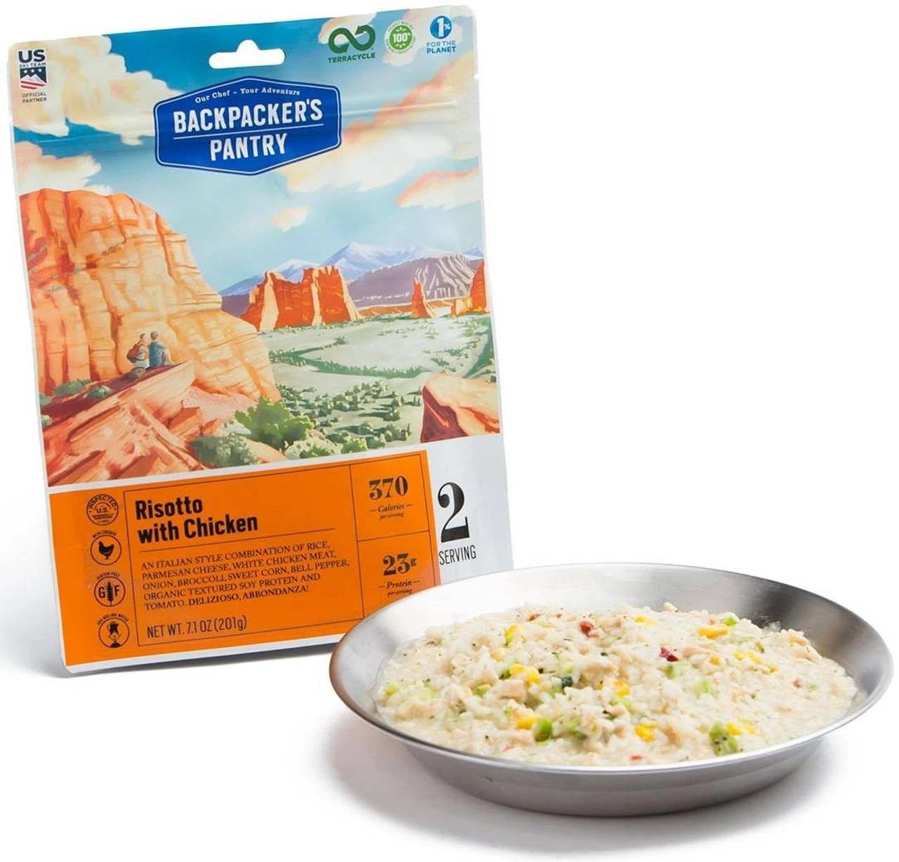 Backpacker's Pantry Risotto W/ Chicken - 2 Servings - Image 3
