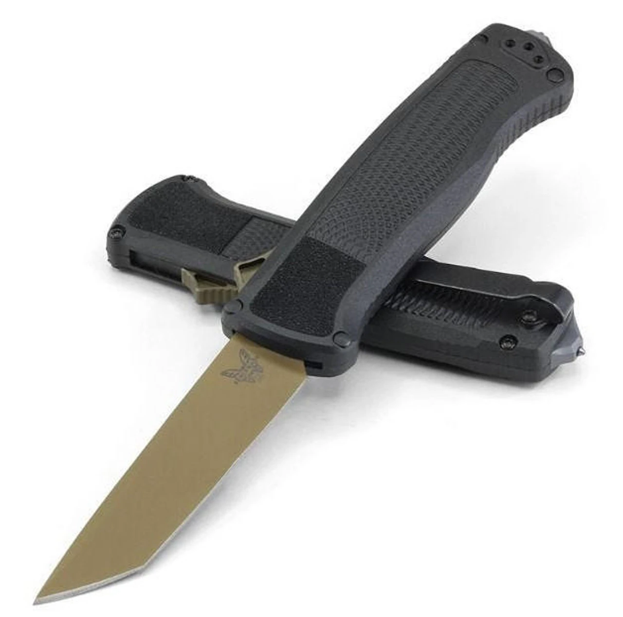 Benchmade 5370FE Shootout Tanto Out-The-Front Automatic Knife