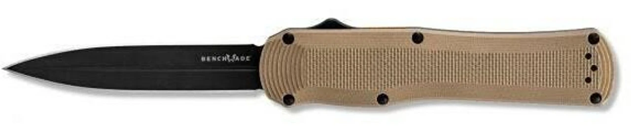 Benchmade Autocrat Coyote Brown G10 Double Edge Dagger 3400BK-2 - Image 2