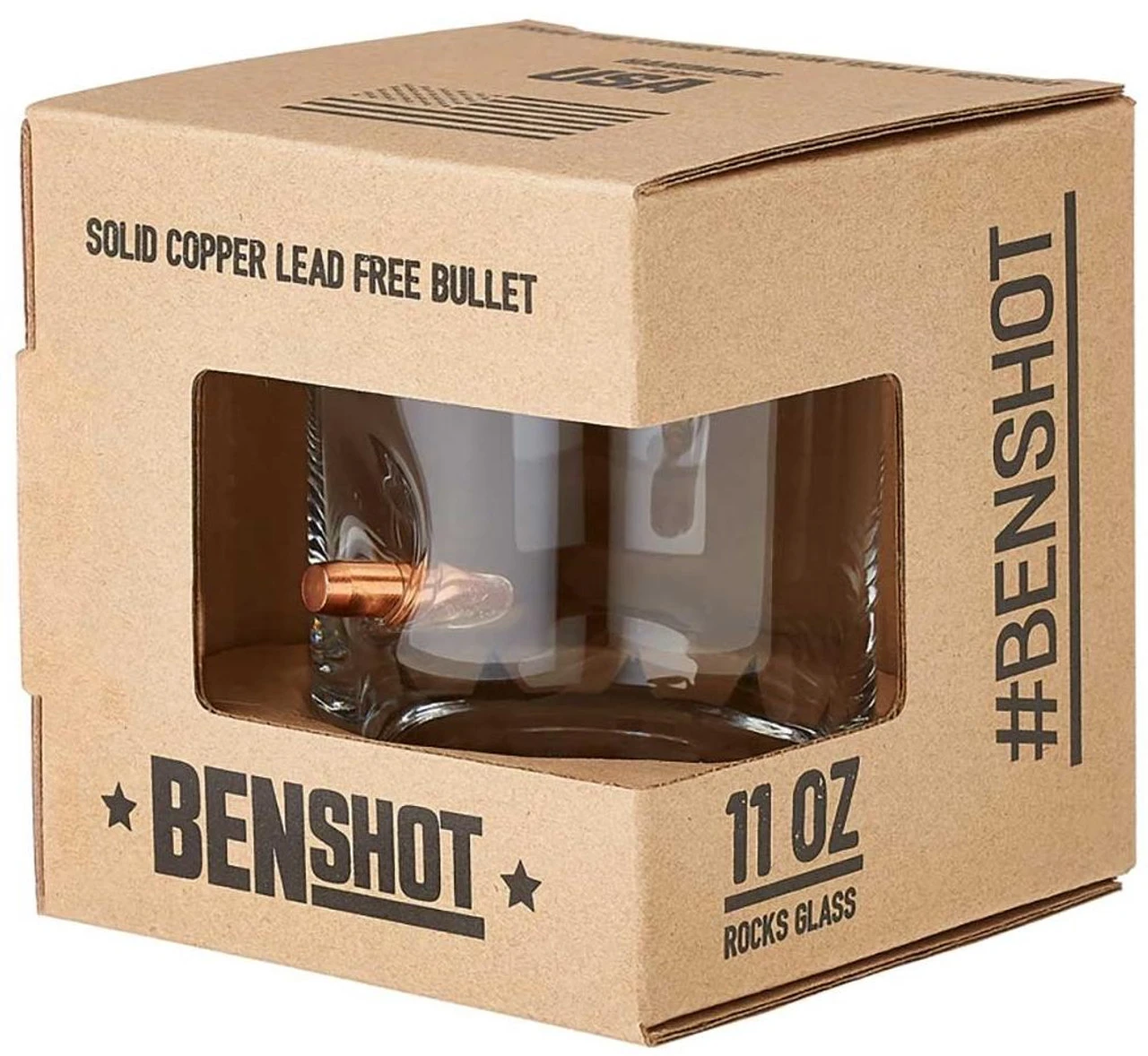 BenShot Patriotic Rocks Glass - Image 3