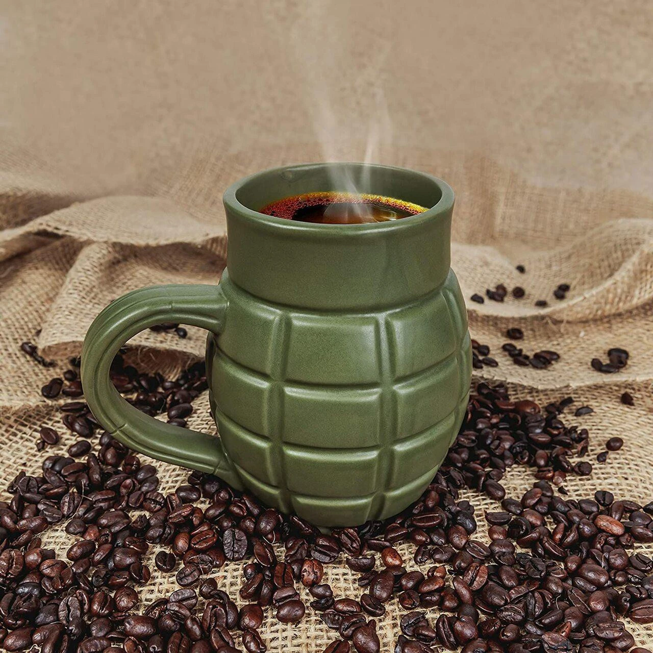 Caliber Gourmet Green Grenade Mug - Image 4