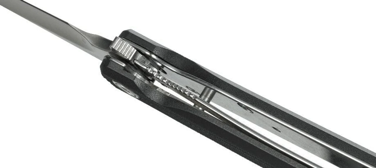 CRKT 3810 LCK + Large Black Drop Point Assisted Opening Flipper Folding Knife - Image 7