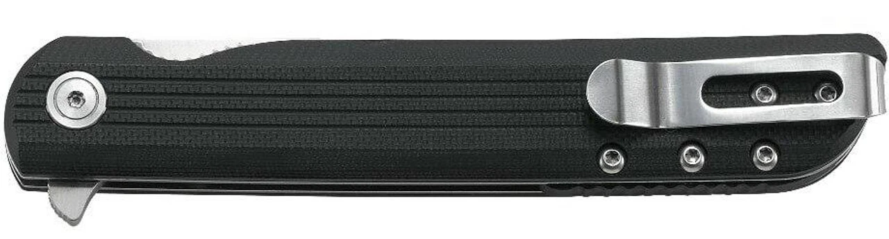 CRKT 3810 LCK + Large Black Drop Point Assisted Opening Flipper Folding Knife - Image 6