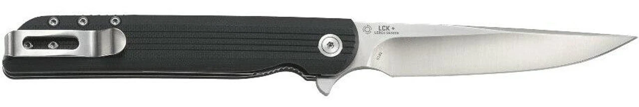 CRKT 3810 LCK + Large Black Drop Point Assisted Opening Flipper Folding Knife - Image 2