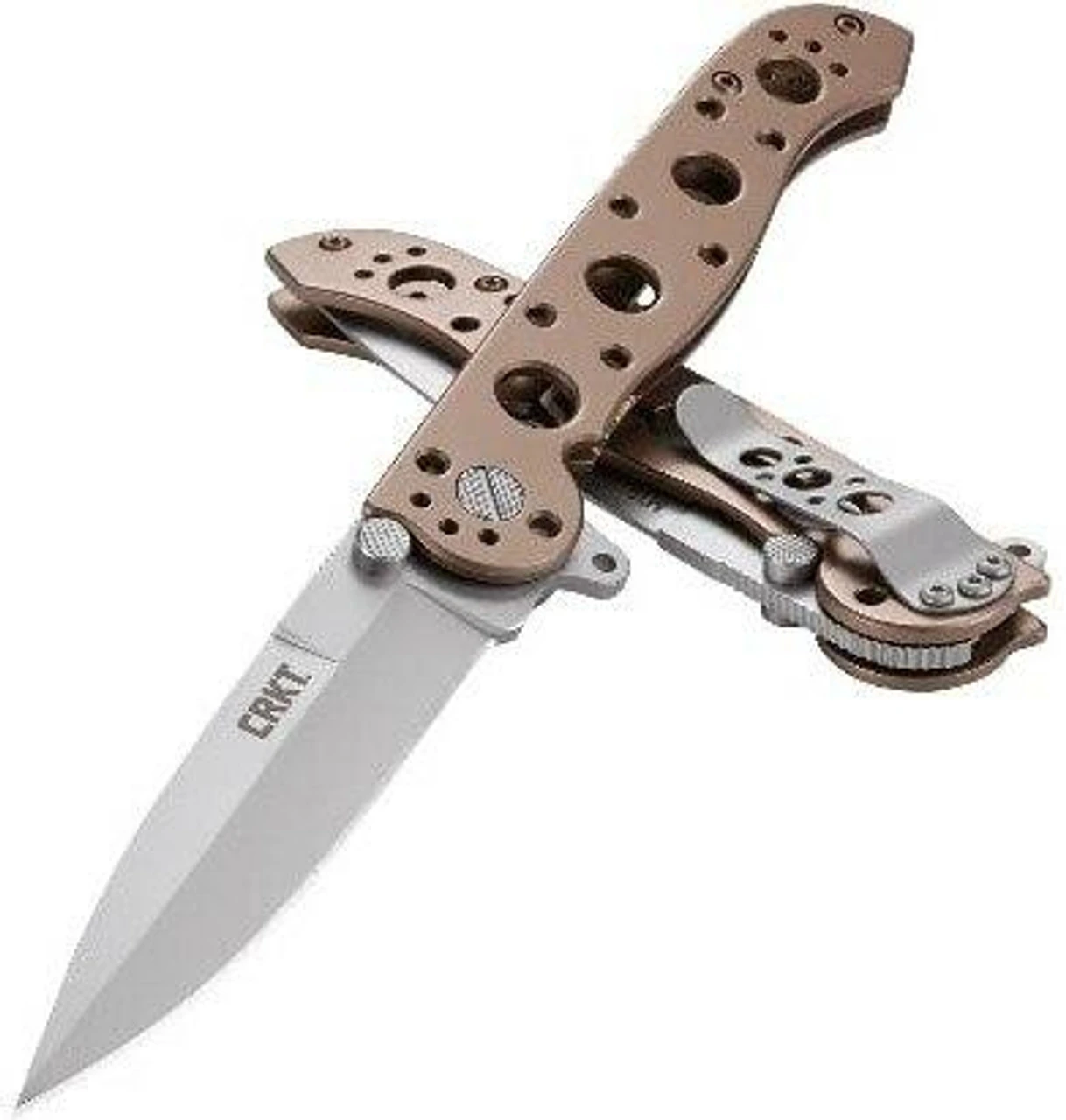 CRKT M16-03BS Spear Point Tactical Flipper Folding Knife With Silver Blade - Image 8