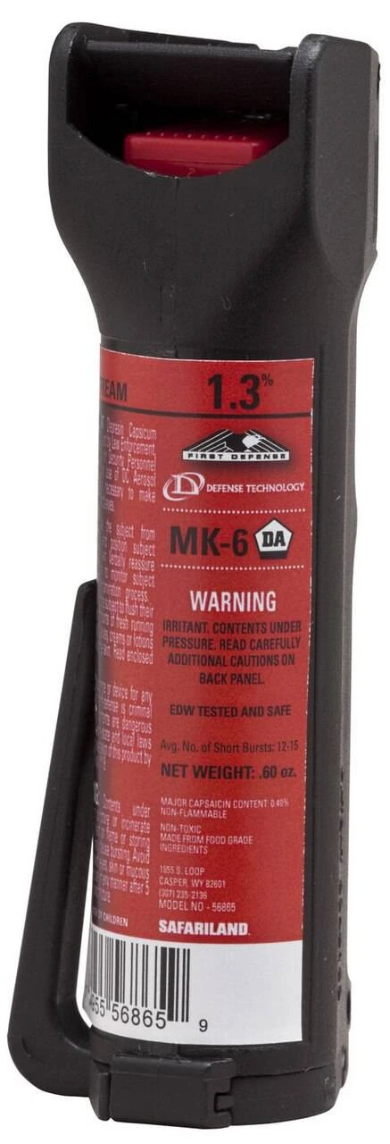 Defense Technology First Defense 1.3% MK-6 Stream OC Aerosol