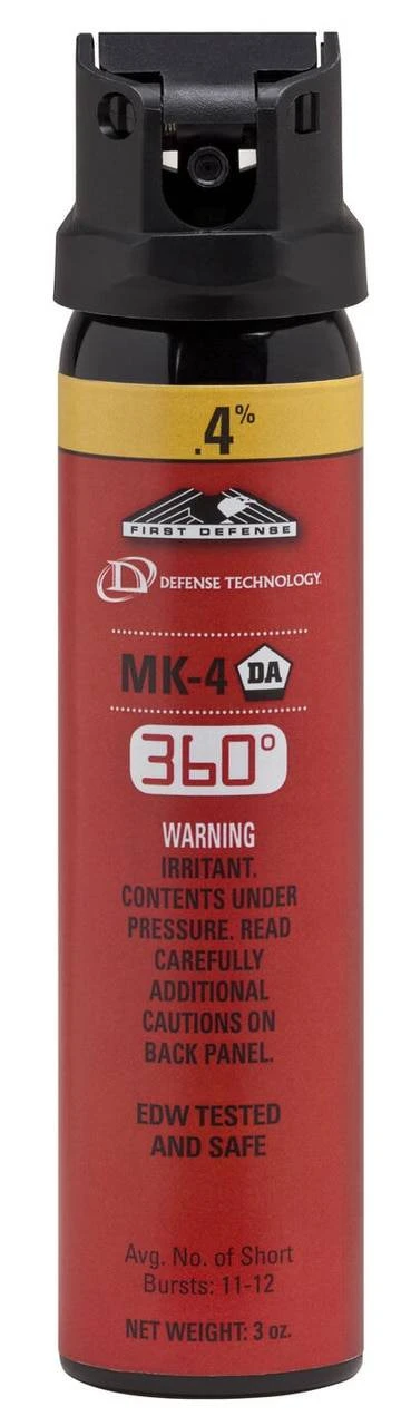 Defense Technology First Defense 360 .4% MK-4 Stream OC Aerosol