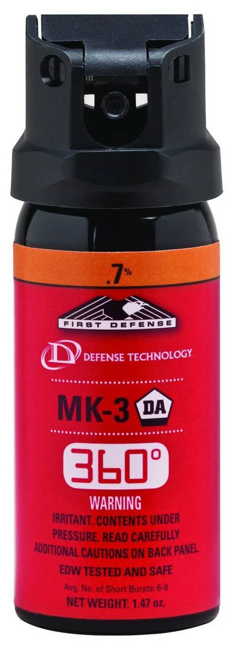 Defense Technology First Defense 360 .7% MK-3 Stream OC Aerosol