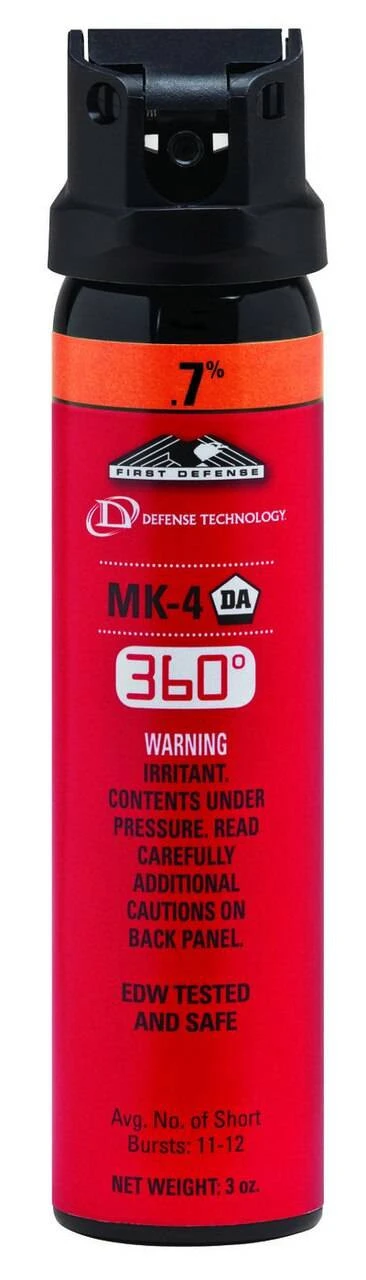 Defense Technology First Defense 360 .7% MK-4 Stream OC Aerosol