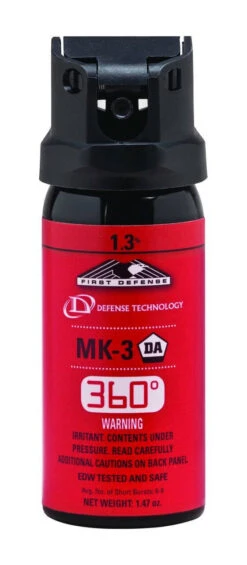 Defense Technology First Defense 360 1.3% MK-3 Stream OC Aerosol