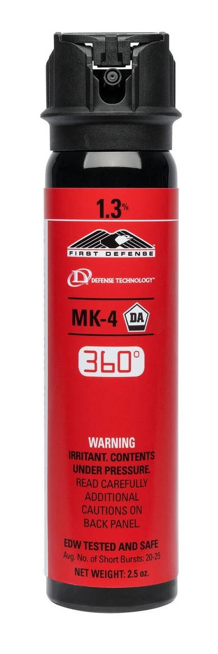 Defense Technology First Defense 360 1.3% MK-4 Gel OC Aerosol