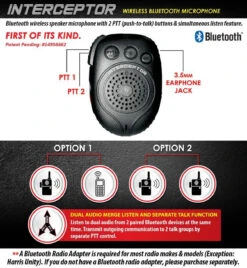 Ear Phone Connection Interceptor Bluetooth Mic