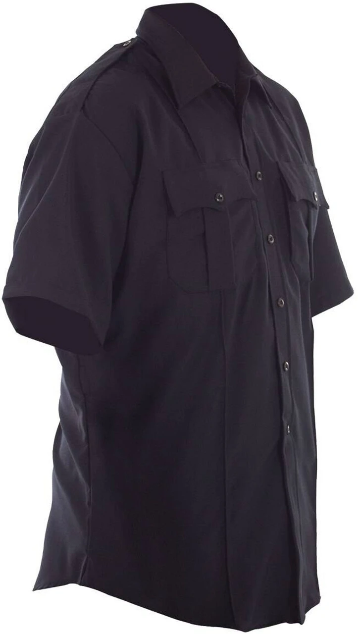 Elbeco Distinction S/S Pleated Pocket Shirt For Men - Image 4