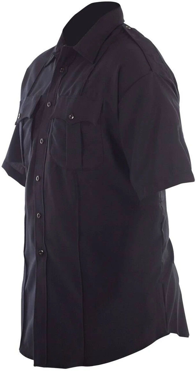 Elbeco Distinction S/S Pleated Pocket Shirt For Men - Image 3