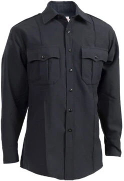 Elbeco Zippered Textrop2 Mens Long Sleeve Shirt