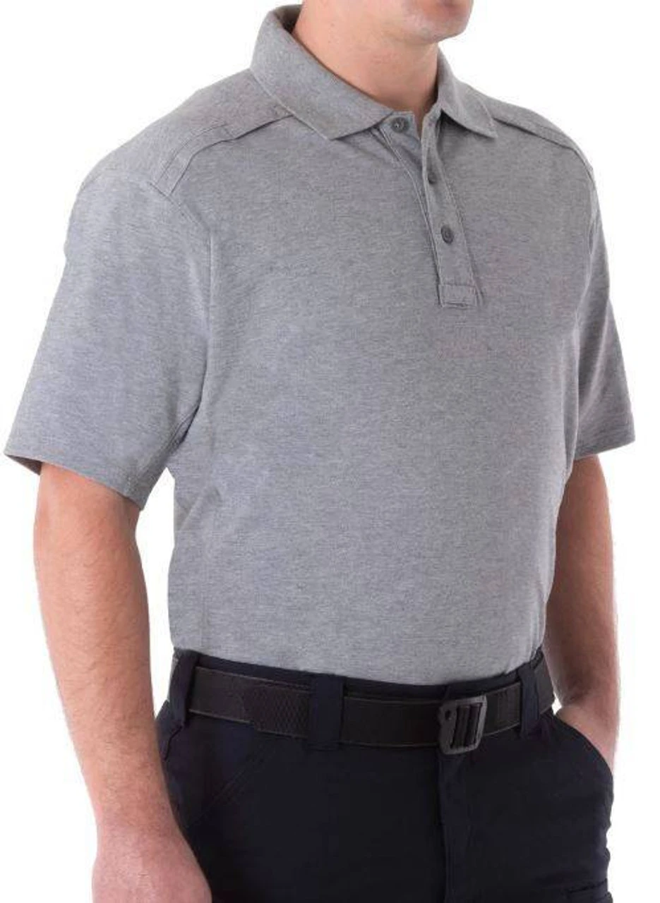 First Tactical Men's Cotton Short Sleeve Polo 112508 - Image 6