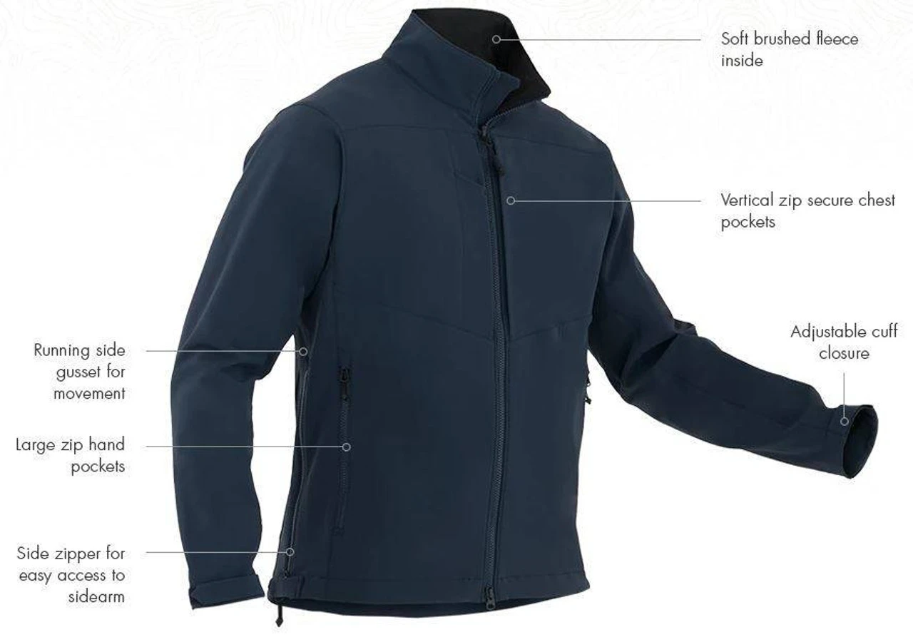 First Tactical Men's Softshell Short Jacket 118503 - Image 2
