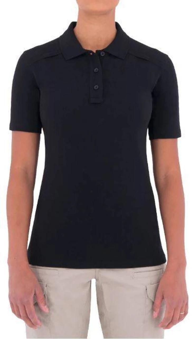 First Tactical Women's Cotton Short Sleeve Polo 122508 - Image 6
