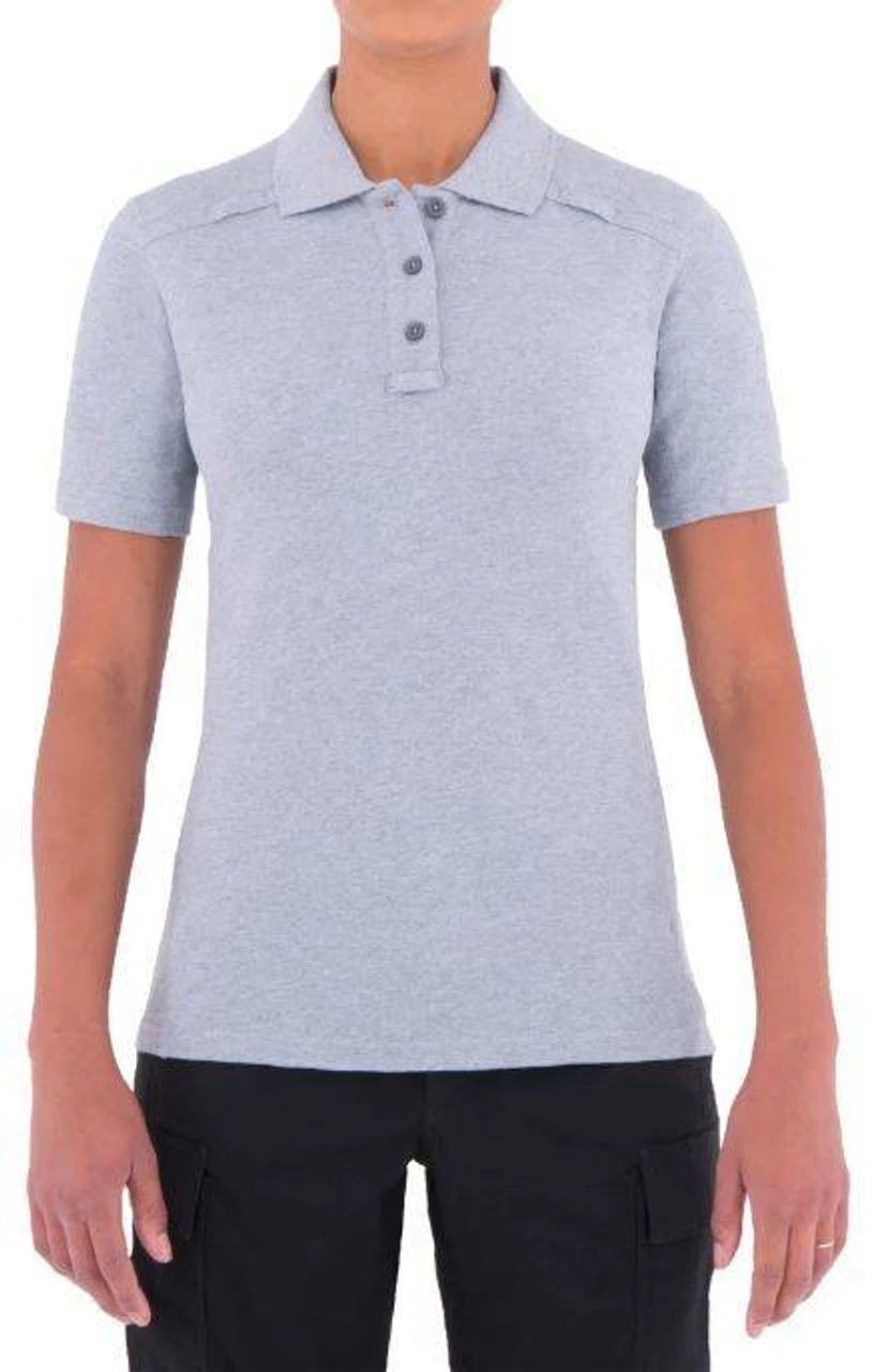 First Tactical Women's Cotton Short Sleeve Polo 122508 - Image 4
