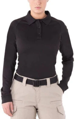 First Tactical Women's Performance Long Sleeve Polo 121503