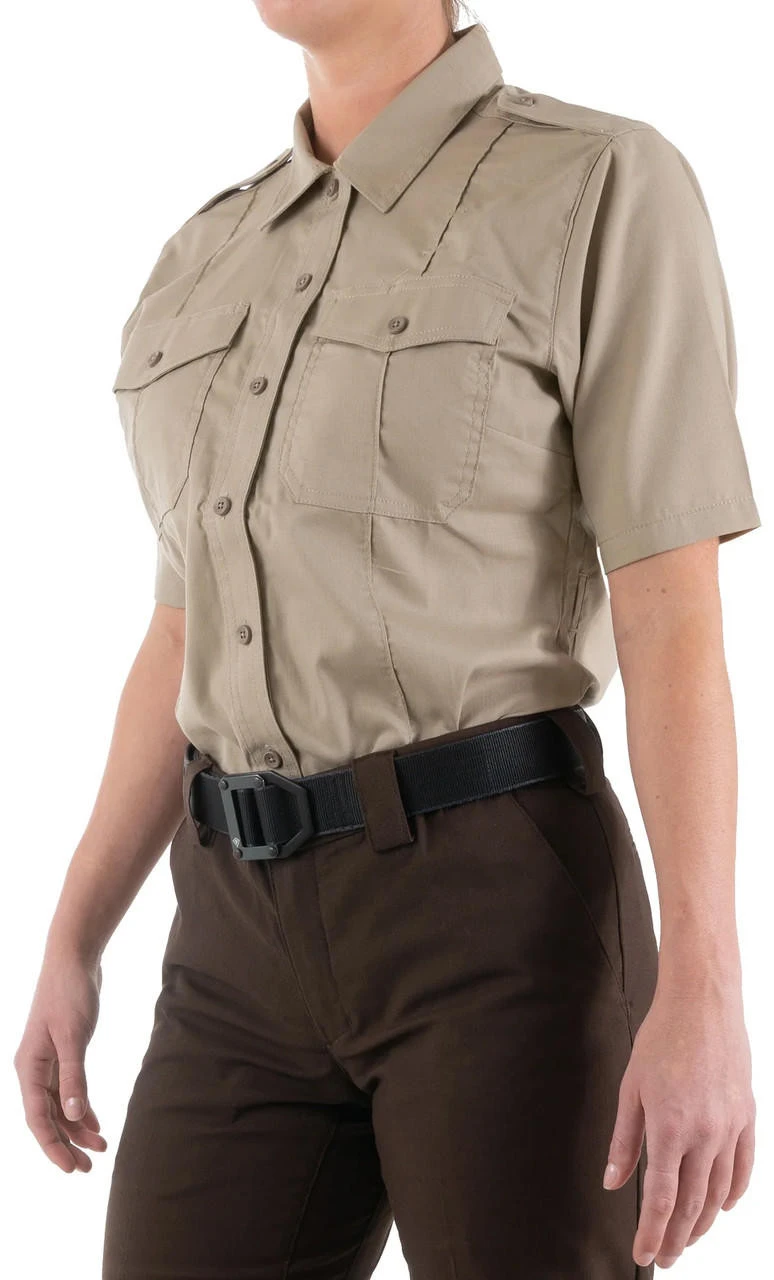 First Tactical Women's Pro Duty Uniform Short Sleeve Shirt - Image 2