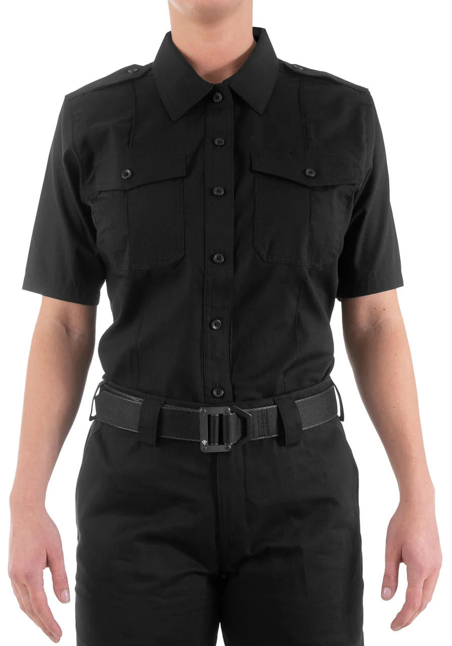 First Tactical Women's Pro Duty Uniform Short Sleeve Shirt - Image 9