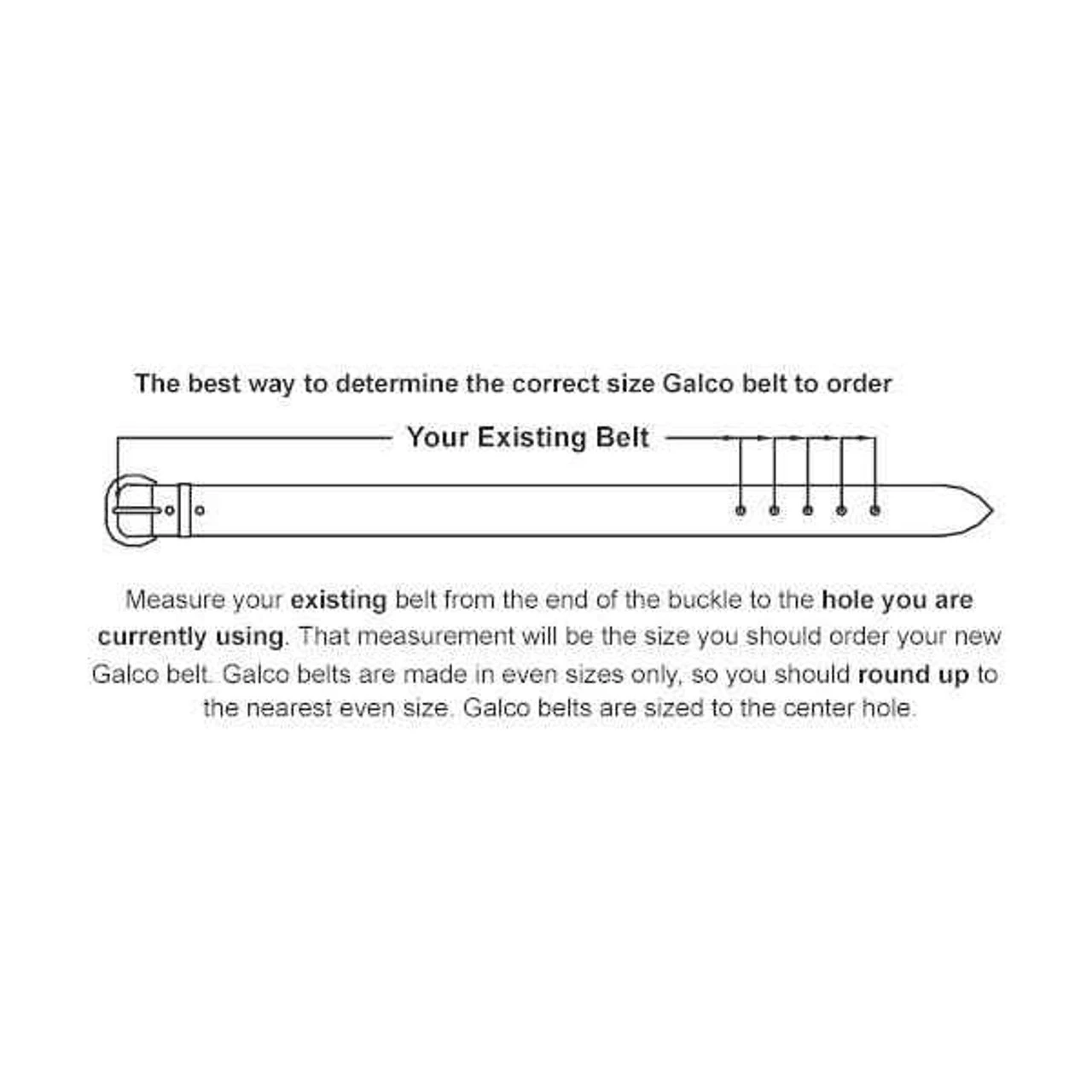 Galco NR 1 1/2" Instructors Holster Belt - Image 3