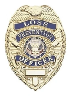 Hero's Pride Loss Prevention Officer Lightweight Badge