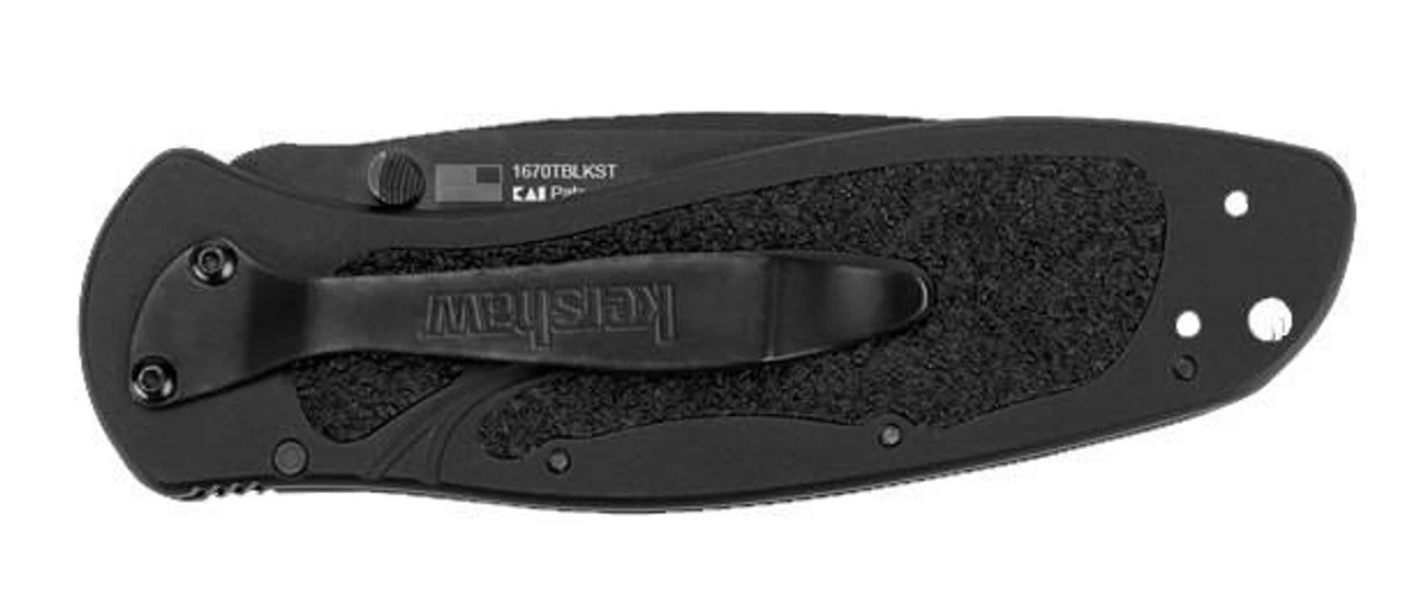 Kershaw Knives Blur Tanto, Serrated Edge - Black - Image 2
