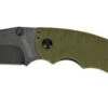 Kershaw Olive Shuffle II Olive Tanto Blade Folding Knife 8750