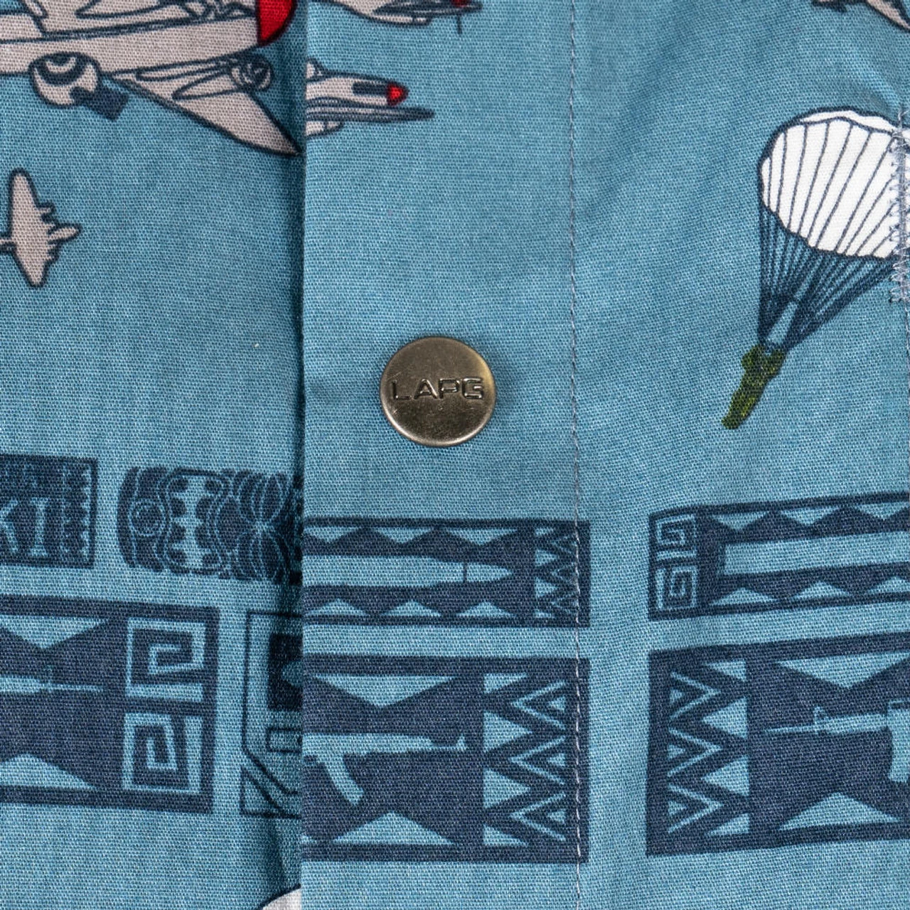 LA Police Gear 5 Branches Tactical Tiki⢠Short Sleeve Button Up Shirt - Image 5