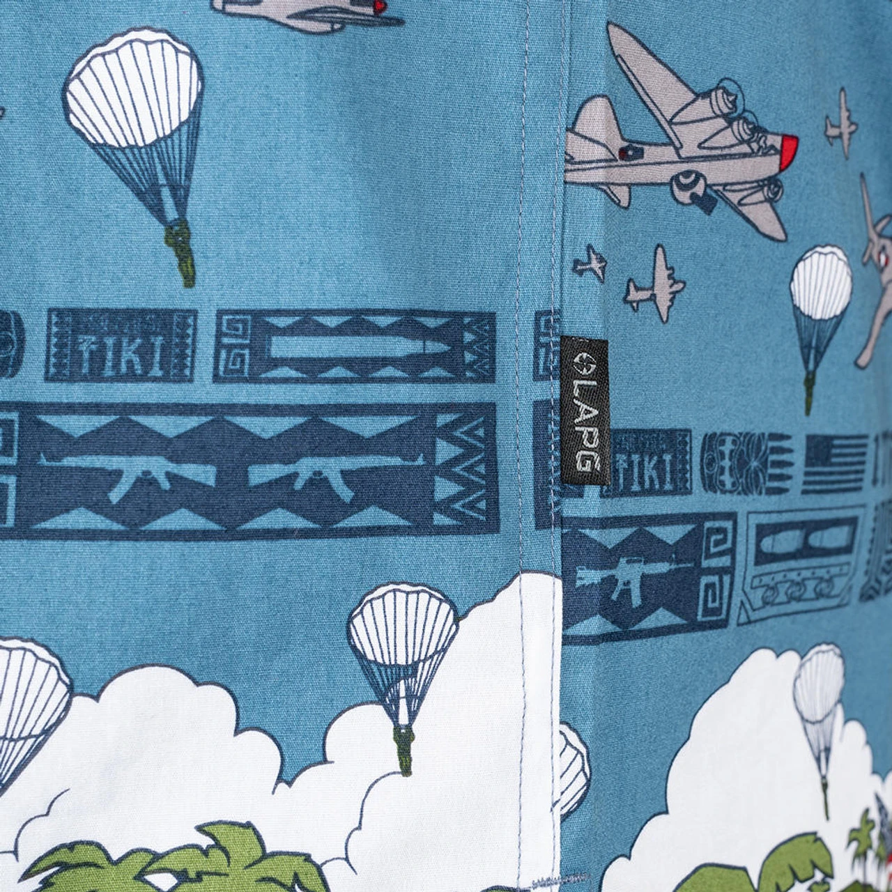 LA Police Gear 5 Branches Tactical Tiki⢠Short Sleeve Button Up Shirt - Image 6