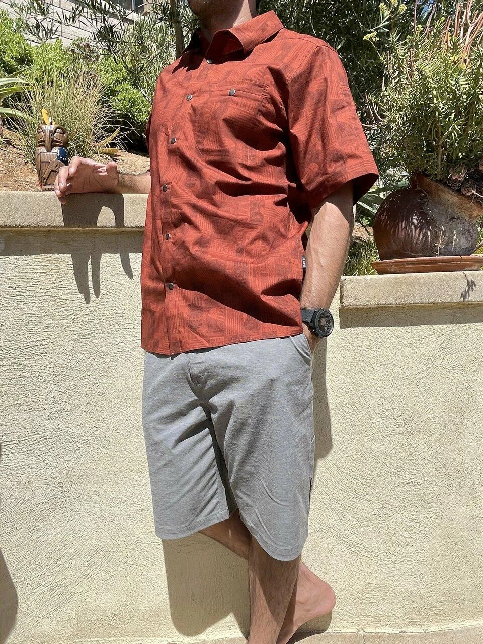 LA Police Gear Eagle Tactical Tiki⢠Short Sleeve Button Up Shirt - Image 3