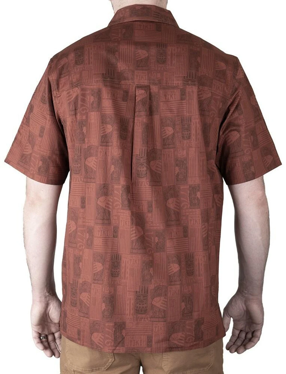 LA Police Gear Eagle Tactical Tiki⢠Short Sleeve Button Up Shirt - Image 13