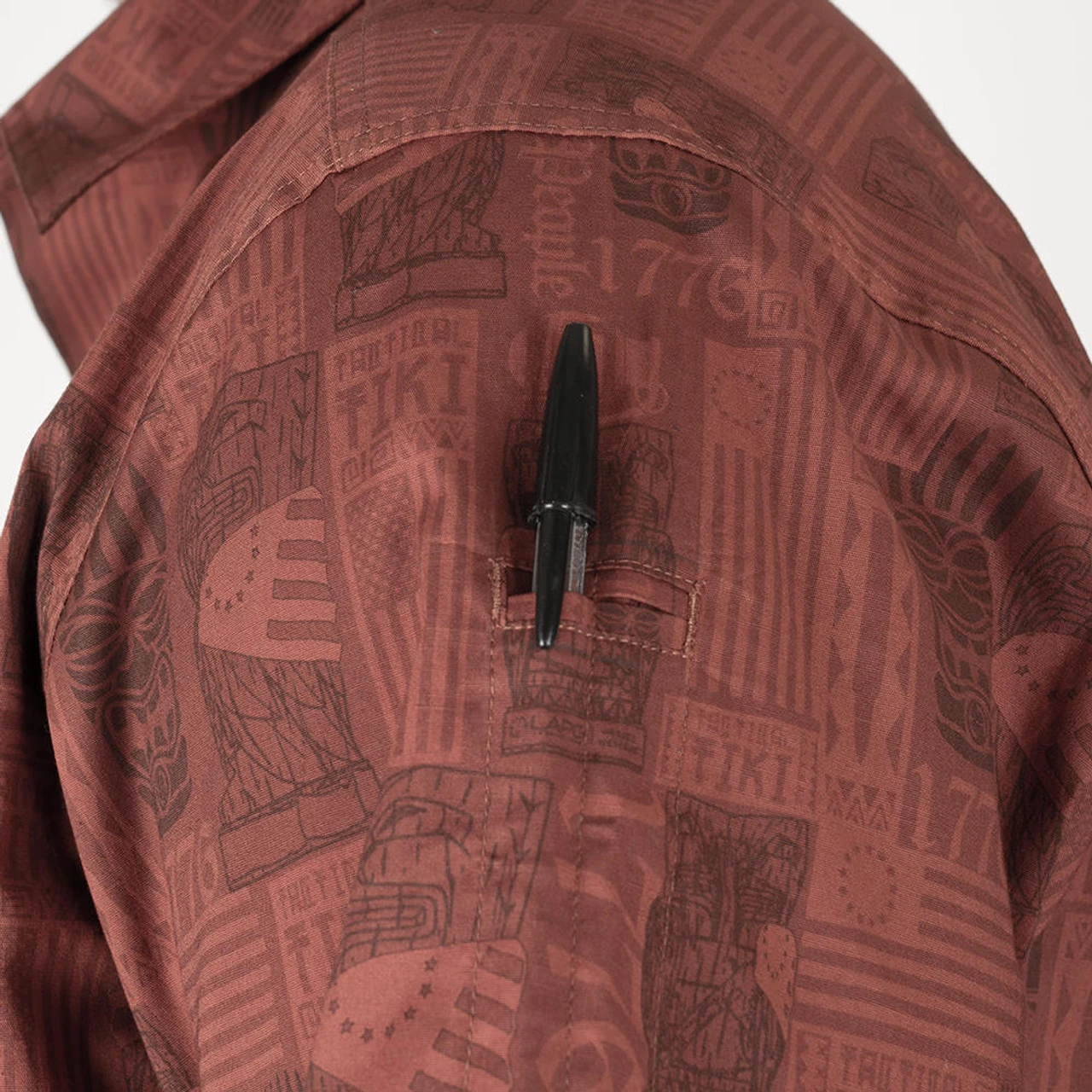 LA Police Gear Eagle Tactical Tiki⢠Short Sleeve Button Up Shirt - Image 7