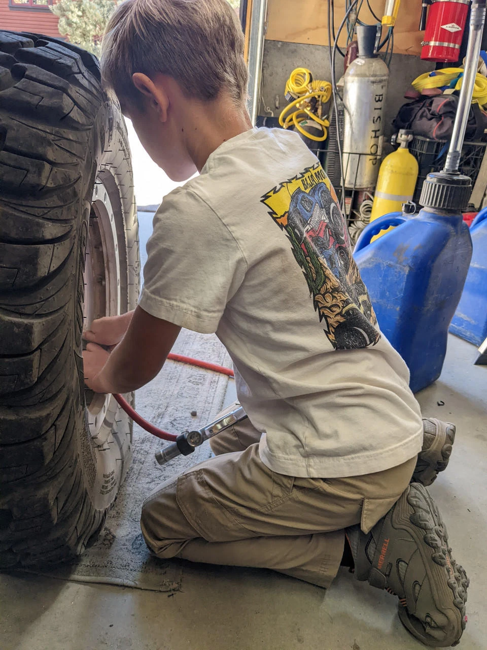 LA Police Gear Kid's Urban Ops Tactical Pants - Image 3