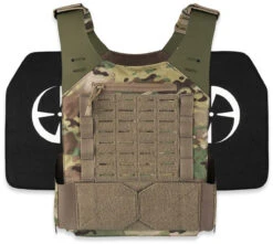 LA Police Gear LVPC Plate Carrier + 2 Level IV Plates Kit