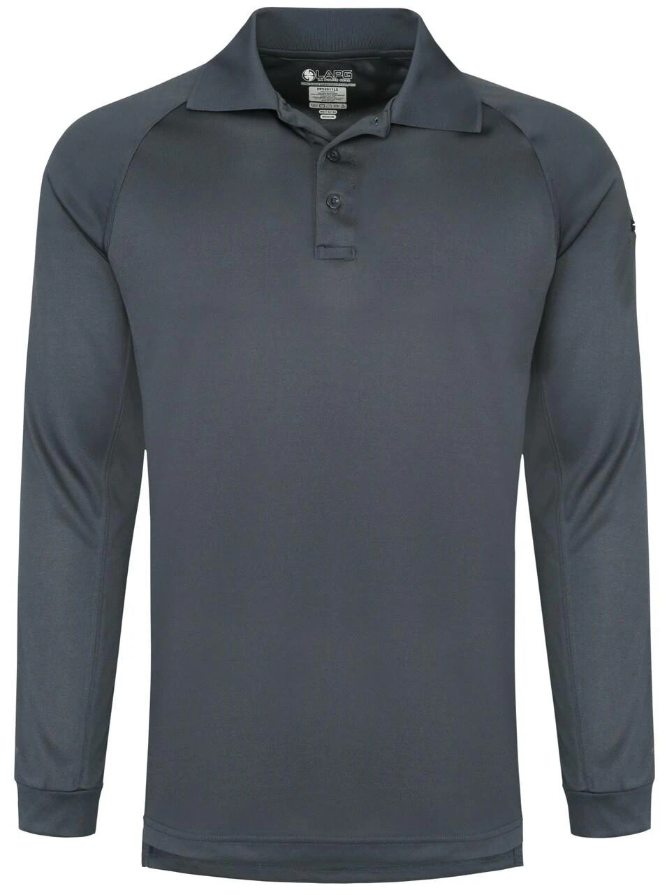 LA Police Gear Men's Long Sleeve Operator Tact Performance Polo - Image 8