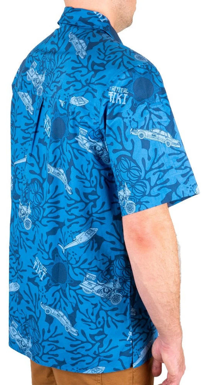 LA Police Gear Police Tactical Tiki⢠Short Sleeve Button Up Shirt - Image 8