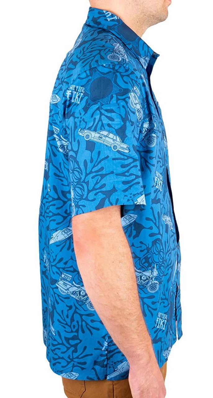 LA Police Gear Police Tactical Tiki⢠Short Sleeve Button Up Shirt - Image 7